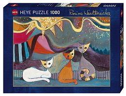 Puzzle Heye 1000 pieces: Yellow ribbon