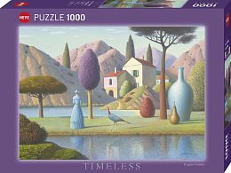 Heye 1000 Piece Puzzle: Lady in Blue