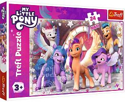 Maxi Trefl Puzzle 24 pieces: Happy Pony Day