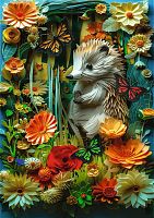 Trefl 1000-piece Puzzle: 40 years of Trefl - Hedgehog