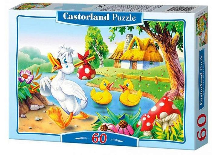 Jigsaw puzzle Castorland 60 pieces: the Ugly duckling В-06175