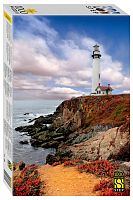 Step puzzle 1000 pieces: The Lighthouse. California, USA