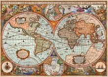 Schmidt puzzle 3000 pieces: Antique world map