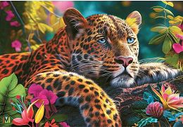 Cherry Pazzi Puzzle 500 pieces: Leopard