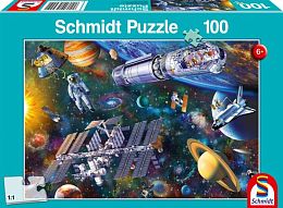 Schmidt Puzzle 100 Pieces: Space Fun