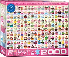 Eurographics 2000 puzzle details: an Abundance of cupcakes