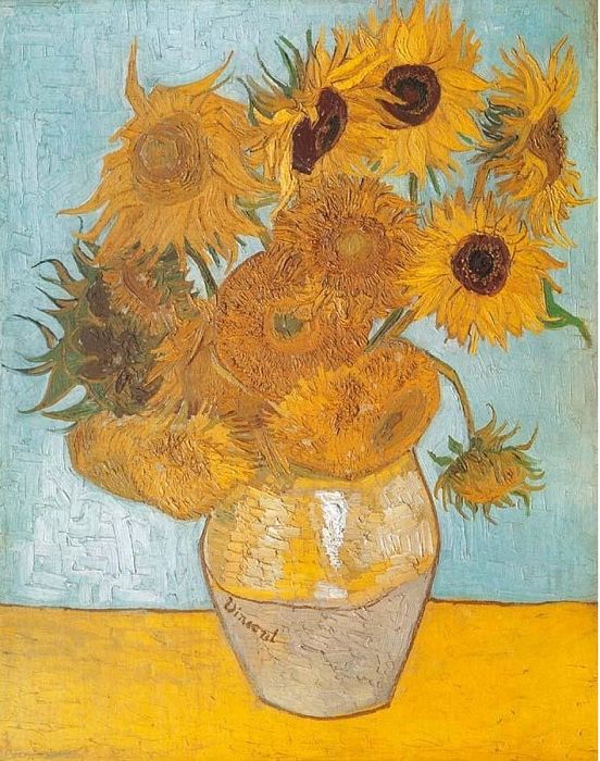 Puzzle Clementoni 1000 pieces: van Gogh. Sunflowers 31438