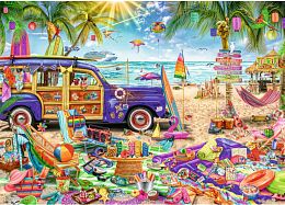 Puzzle Trefl 2000 details: Tropical Vacation