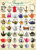 Eurographics 1000 pieces puzzle: Teapots