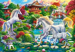 Castorland 300 Pieces Puzzle: The Garden of Unicorns