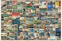 Puzzle Cobble Hill 2000 details: Hiroshige. 100 famous views of EDO