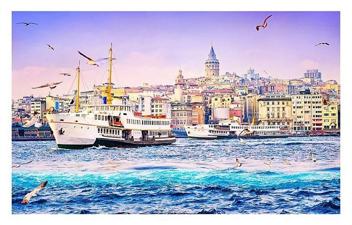 Puzzle Pintoo 1000 pieces: the Golden horn Н2050