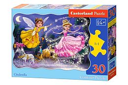 Jigsaw puzzle Castorland 30 pieces: Cinderella