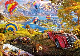 Educa 3000 Puzzle pieces: Valley of Balloons