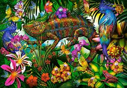 Castorland Puzzle 1500 pieces: Multicolored Chameleon