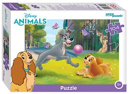 Puzzle Step 104 details: the Pets of the Disney