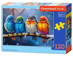 Castorland Puzzle 120 pieces: Warmer together