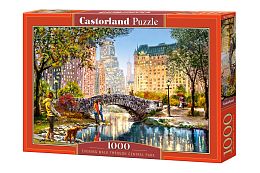 Puzzle Castorland 1000 pieces: an Evening walk through Central Park