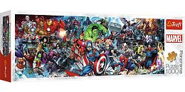 Puzzle Trefl 1000 details: Join the Universe of marvel