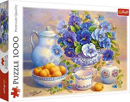 Puzzle Trefl 1000 pieces: Bouquet of Violets