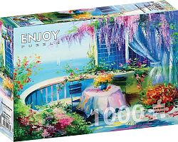 Enjoy 1000 Pieces Puzzle: Blooming Balcony