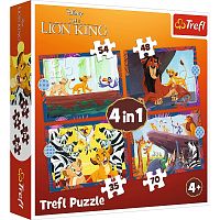 Trefl 35#48#54#70 Puzzle Pieces: The Brave Lion King