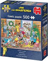 Jumbo 500 Pieces Puzzle: The Christmas Commotion