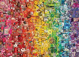 Cobble Hill 1000 Pieces Puzzle: Rainbow Palette