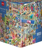 Heye 1000 Piece Puzzle: Pet Gym