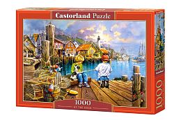 Puzzle Castorland 1000 pieces: Fishing on the pier