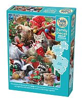 Cobble Hill Puzzle 350 pieces: Friends with Christmas Gifts