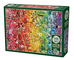 Cobble Hill 1000 Pieces Puzzle: Rainbow Palette