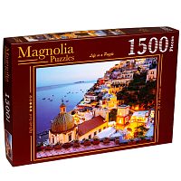 Magnolia Puzzle 1500 pieces: Positano. Italy