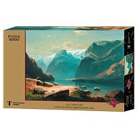 Puzzle Stella 3000 parts: Lake in the mountains of Switzerland