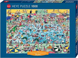 Puzzle Heye 1000 pieces: In the pool