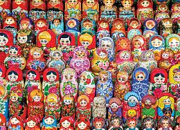 Eurographics 1000 puzzle details: Russian Matryoshka