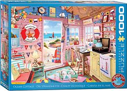 Eurographics 1000 Pieces Puzzle: Cottage by the Ocean