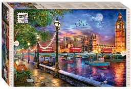 Step puzzle 1000 pieces: London (MARKDOWN)