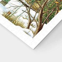 Pintoo Puzzle 1200 pieces: Tadashi Matsumoto. Persimmon Trail