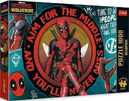 Trefl 1000 Pieces Puzzle: Deadpool. Marvel