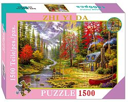 Royaumann Puzzle 1500 pieces: Autumn Fishing