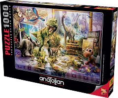 Anatolian 1000 Pieces Puzzle: Animated Toy Dinosaurs