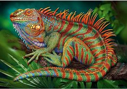 Cherry Pazzi Puzzle 500 pieces: The Incredible Iguana