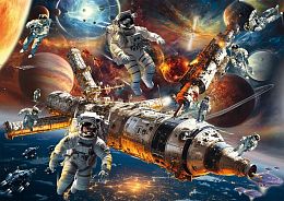 Schmidt 1000-piece puzzle: M.Farrell. In outer space