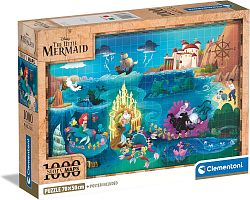 Puzzle Clementoni 1000 pieces: Fairy tale maps. Mermaid