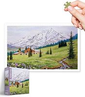 Pintoo 1000-piece Puzzle: Mountain Tranquility