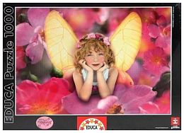 Jigsaw puzzle 1000 pieces Educa: wild rose