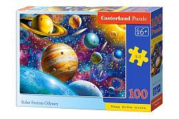 Castorland jigsaw puzzle 100 pieces: Solar system