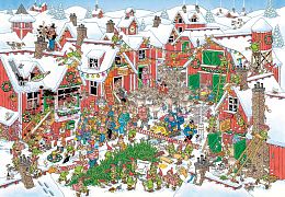 Puzzle Jumbo 5000 pieces: Santa's Village