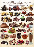 Puzzle Eurographics 1000 pieces: Chocolate